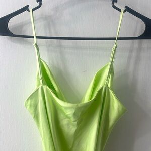 Express Lime Green Slip dress. Size Small.